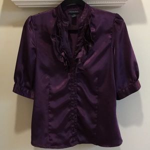 Polyester satin blouse